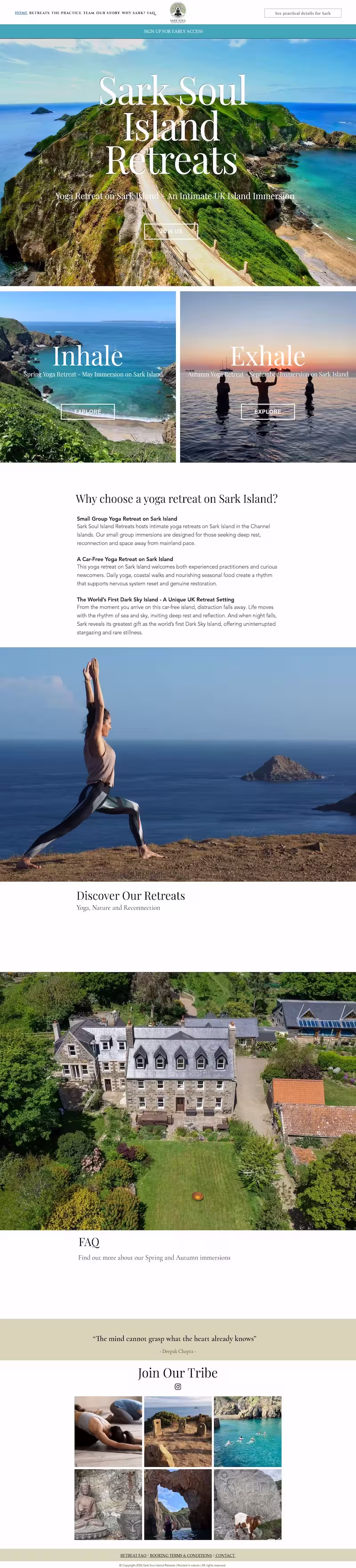 Sark Soul Retreats Full Page